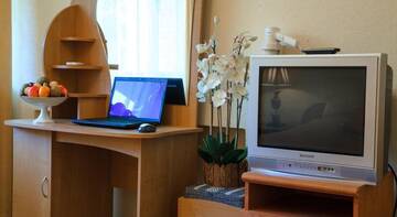 Фото номера Стандартный одноместный номер Гостиница ФГУП пансионат с лечением "Звенигородский" г. Звенигород 2